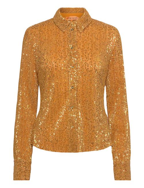 STINE GOYA Daya, 1829 Sequins Jersey STINE GOYA Gold