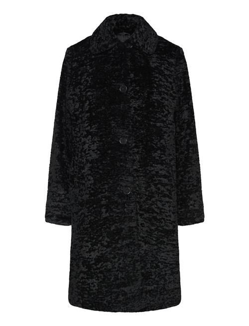 Gabriella Pile Coat Jofama Black