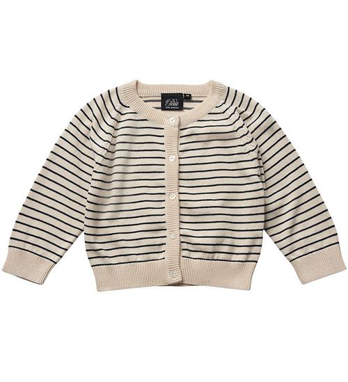 Sofie Schnoor Cardigan - Strik - Oslo - Off White Striped