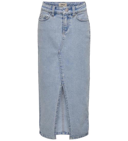 Kids Only Nederdel - KogSiri - Light Blue Denim