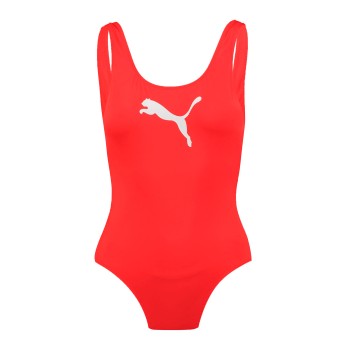 Puma Swimsuit Rød Medium Dame