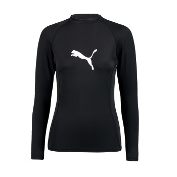 Puma Women Swim Rash Guard Sort Large Dame