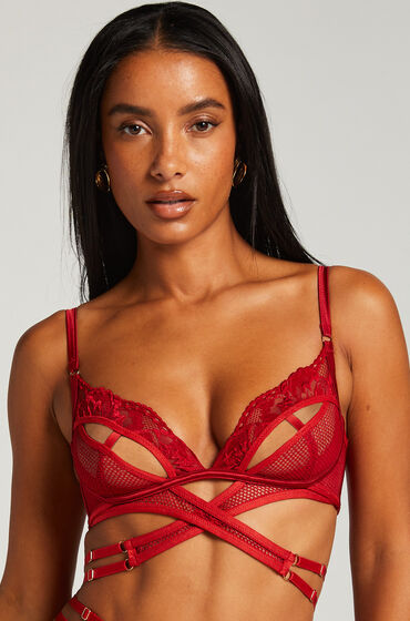 Hunkemöller Bralette Pleasure rød