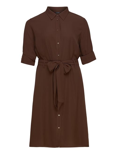 Lauren Women Collared Dress Lauren Women Brown