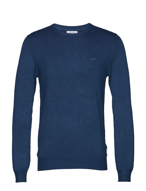 Ecovero L/S O-Neck Knit Lindbergh Navy