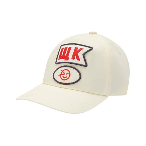 Wynken Nylon Badge Hætte Ecru 2-6 Y  Creme  2-6 år  Unisex
