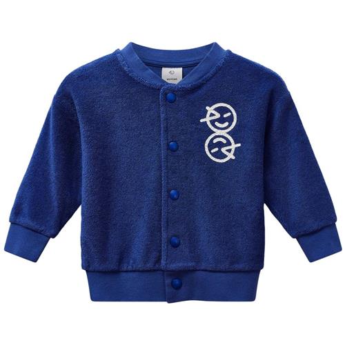 Wynken Mini Keel Terry Bomber Sweater Klein Blue | Blå | 6 months