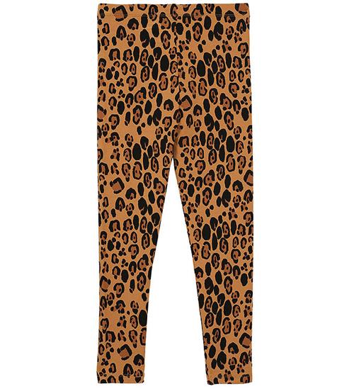 Se Mini Rodini Leggings - Basic - Leopard ved KidsWorld