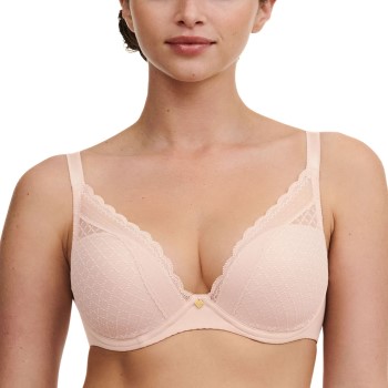 Chantelle Bh EasyFeel Norah Chic Plunge T-Shirt Bra Lyserosa B 75 Dame