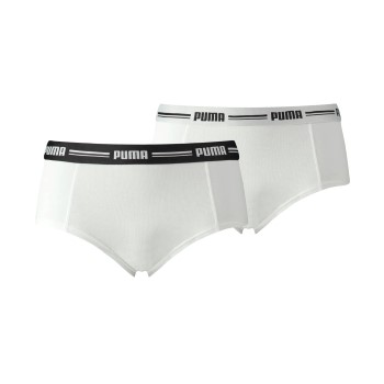 Puma Trusser 2P Iconic Mini Shorts Hvid X-Small Dame