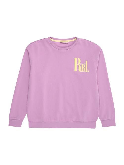 Se KIDS ONLY Sweatshirt 'KOGLEONORA'  lysegul / lilla ved About You