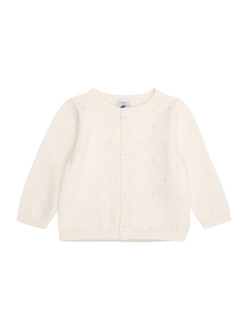 PETIT BATEAU Cardigan  uldhvid