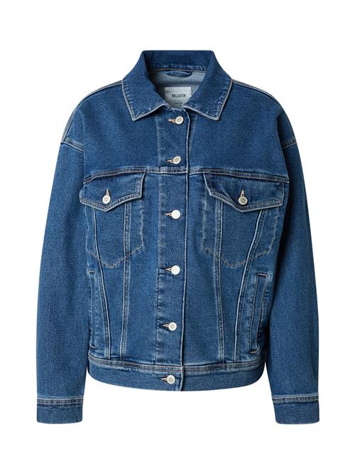 HOLLISTER Overgangsjakke  blue denim