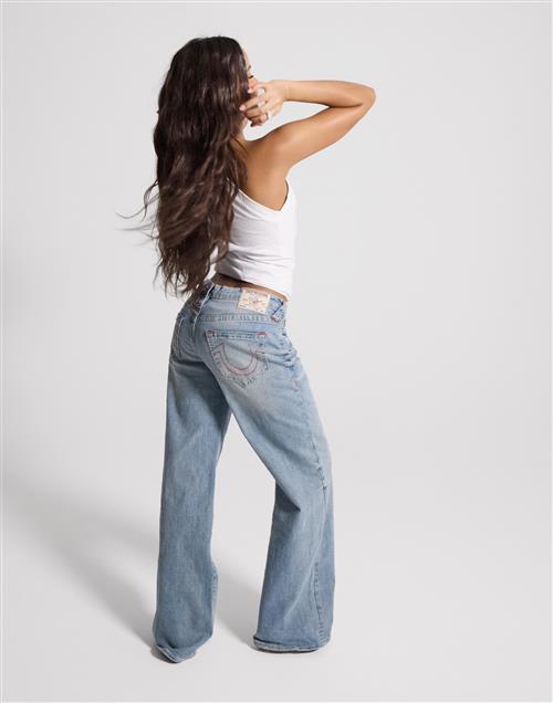 Se True Religion - Blå - Bobbi Baggy Jeans ved Nelly