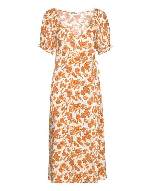 Rip Curl Oceans Together Wrap Dress Rip Curl Orange