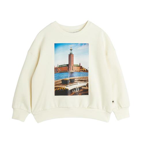 Mini Rodini GOTS City Hall Sweatshirt Offwhite |  | 104/110 cm