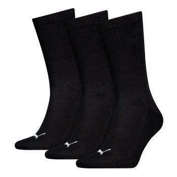 Puma Strømper 3P Cushioned Next Crew Socks Sort Strl 35/39