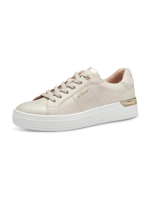 s.Oliver Sneaker low  champagne