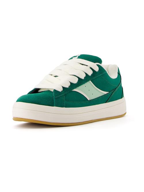 Bershka Sneaker low  grøn / mint / hvid