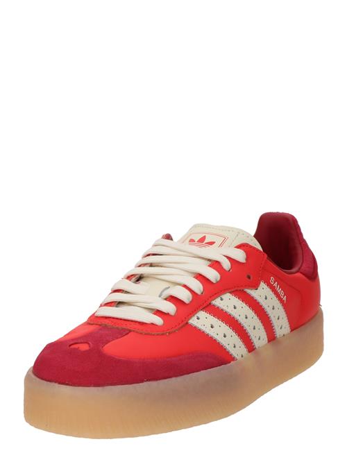 Se ADIDAS ORIGINALS Sneaker low 'SAMBA'  rød / rubinrød / hvid ved About You