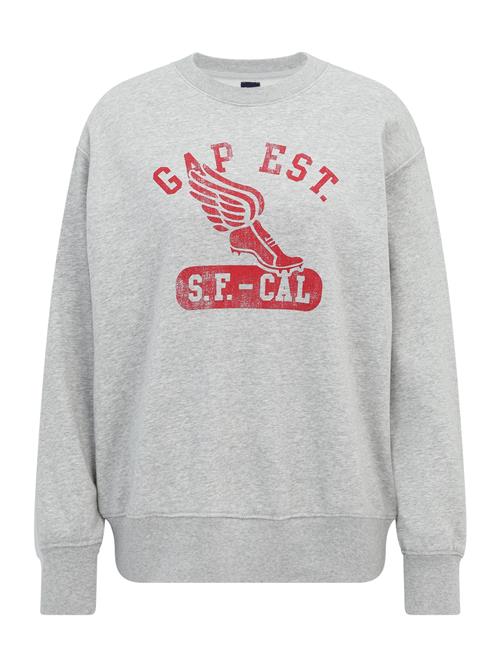 Gap Petite Sweatshirt  grå-meleret / rød