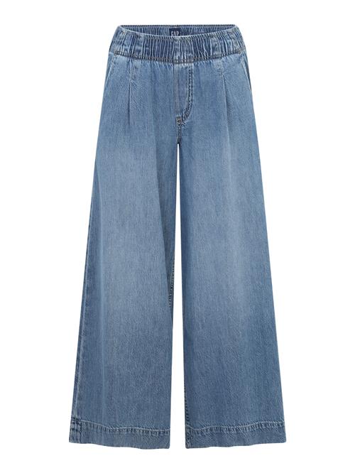 Gap Petite Jeans med lægfolder 'MORGAN'  blue denim