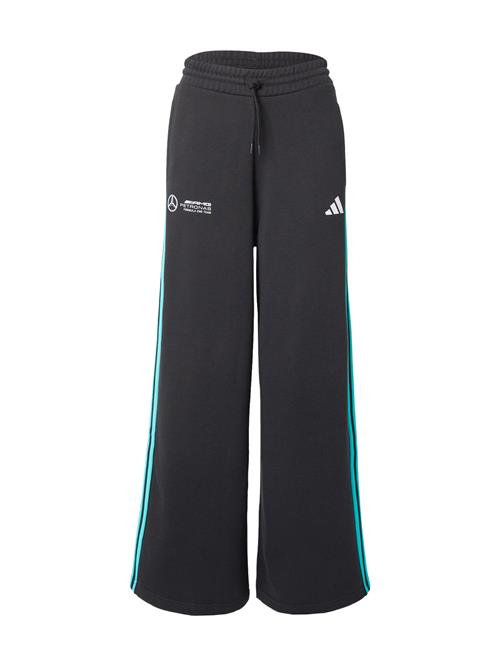 ADIDAS PERFORMANCE Sportsbukser 'MER DNA'  aqua / sort / hvid