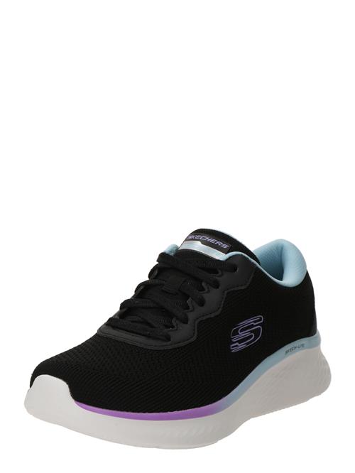 SKECHERS Sneaker low 'SKECH-LITE PRO-WARM GLOW'  lyseblå / lilla / sort