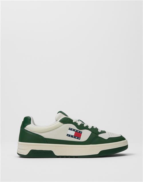 Tommy Jeans (New) Tjm Cupsole Leather Ess Lave sneakers Grøn