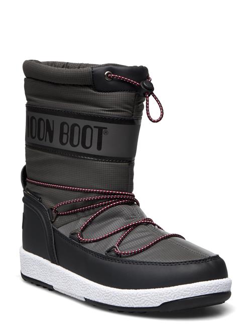 Mb Moon Boot Jr Boy Sport Moon Boot Black