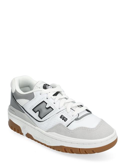 New Balance Bb550 Kids Bungee Lace New Balance White