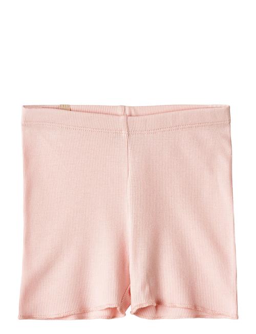 Rib Shorts Sine Wheat Pink