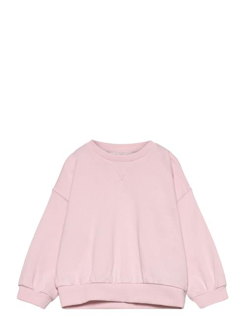 Mango Cotton Sweatshirt Mango Pink