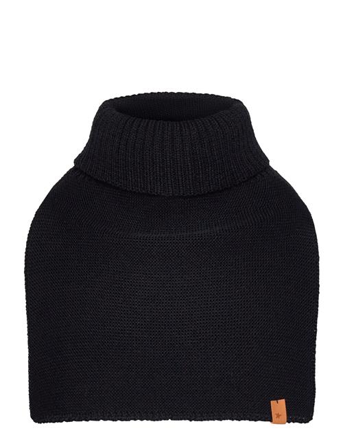 Neck Warmer Wool Knit Huttelihut Black