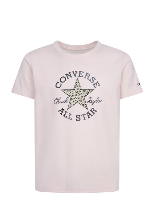 Converse Dissected Chuck Patch Graphic Tee Converse Pink