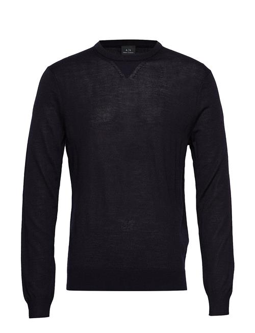 Se Pullover Armani Exchange Navy ved Booztlet