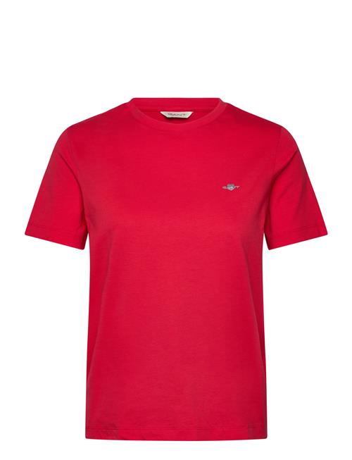 Reg Shield Ss T-Shirt GANT Red