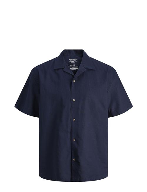 Jack & Jones Jjesummer Resort Linen Shirt Ss Sn Jack & J S Navy