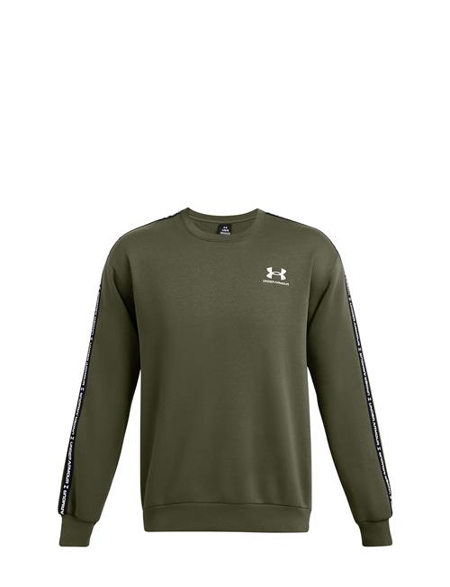 Ua Icon Fleece Crew Taping Under Armour Khaki