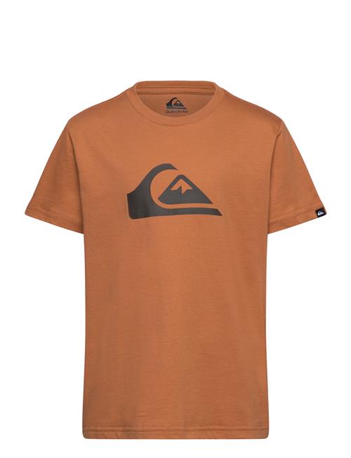 Quiksilver Ev Comp Logo Ss Yth Quiksilver Brown