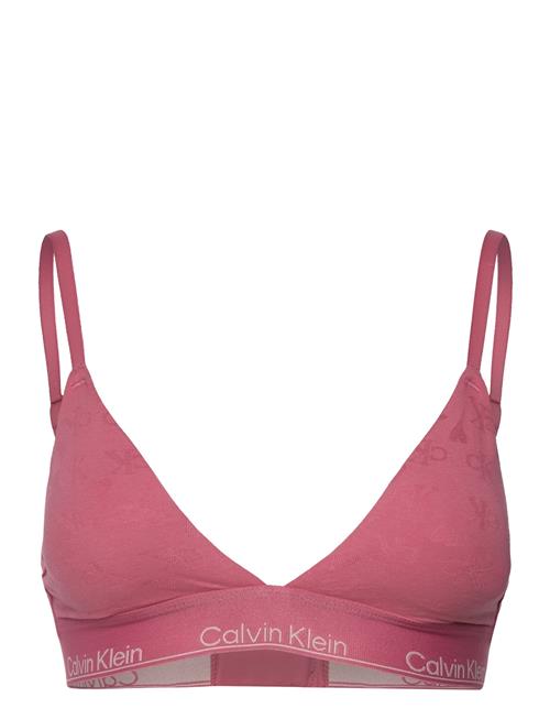 Calvin Klein Lightly Lined Triangle Calvin Klein Pink