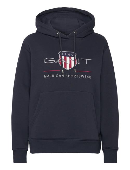 Archive Shield Hoodie GANT Navy