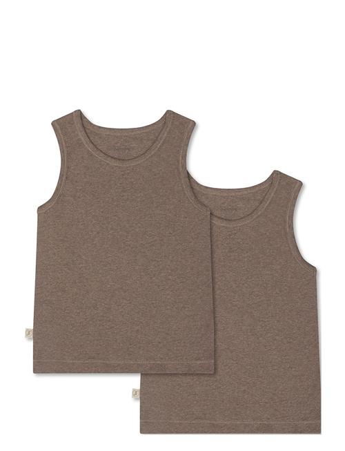 Cuno Tanktop 2-Pack That's Mine Brown