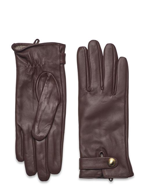 DEPECHE Glove W. Strap DEPECHE Brown