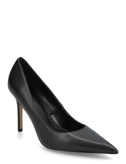 Leather Pumps Mango Black