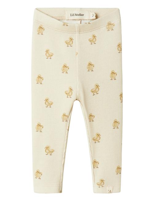 Lil'Atelier Nbnlavo Emo Slim Legging Lil Lil'Atelier Cream