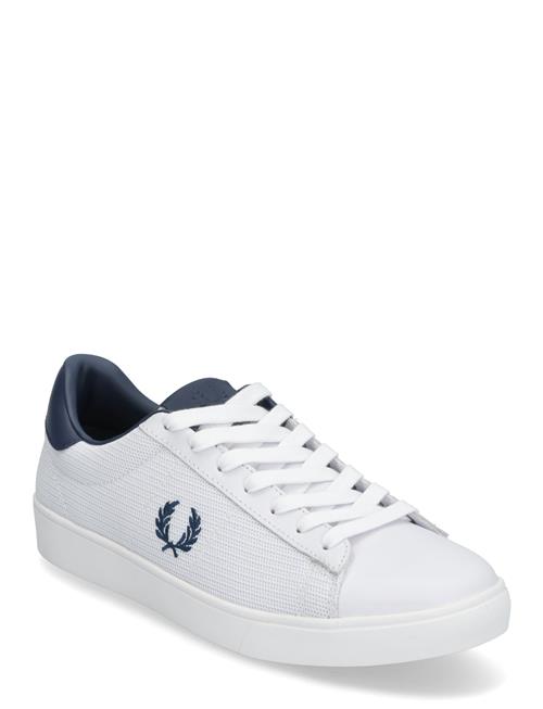 Spencer Mesh / Lthr Fred Perry White