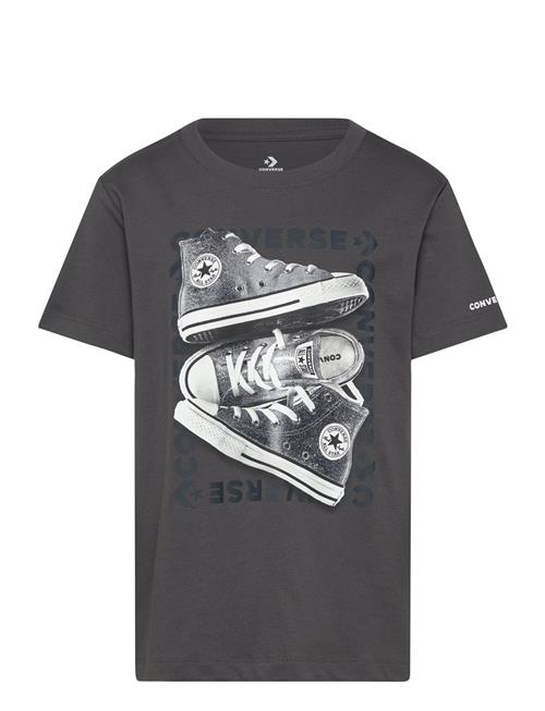 Converse Converse Shinefetti Sneaker Short Sleeve Graphic Tee Converse Black