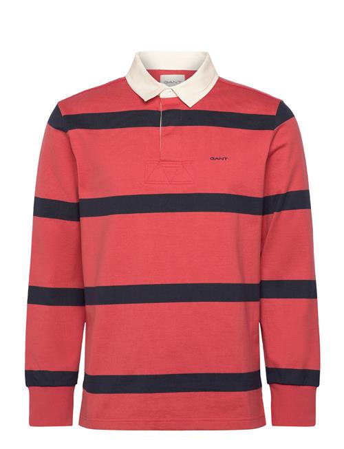 GANT Yarn Dyed Striped Heavy Rugger GANT Red