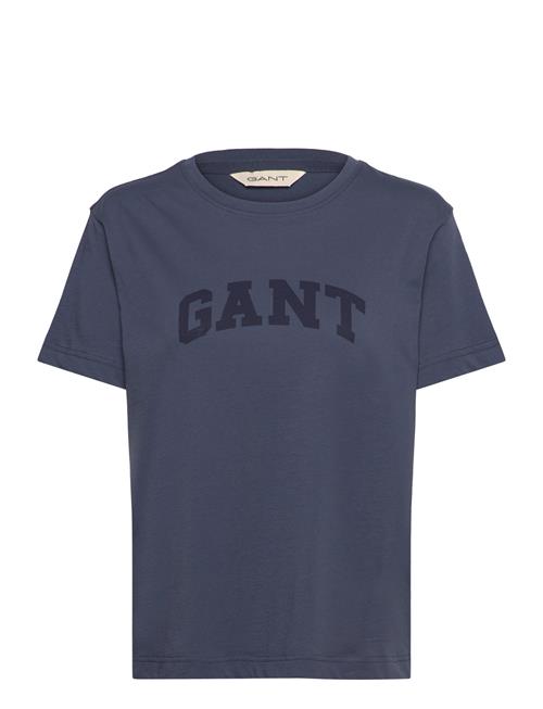 GANT Rel Graphic Ss T-Shirt GANT Navy